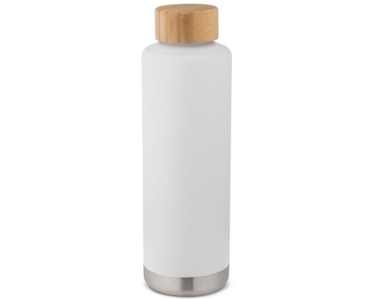 Garrafa térmica em aço inox de parede dupla isolada a vácuo (640 mL) corporativo