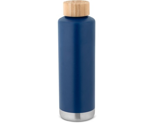 Garrafa térmica em aço inox de parede dupla isolada a vácuo (640 mL) corporativo