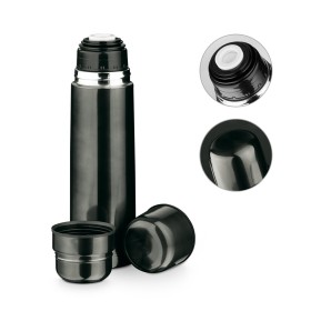 Garrafa em aço inox de parede dupla térmica, isolada a vácuo (750 mL) personalizado