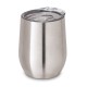 Copo de viagem térmico em aço inox de parede dupla isolada a vácuo (400 mL) corporativo