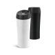 Copo de viagem térmico em aço inox de parede dupla isolada a ar (470 mL) promocional