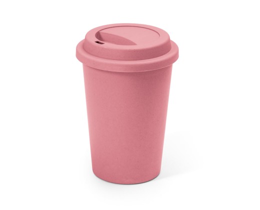 Copo para viagem em fibra de bambu (60%) e PP (40%) (450 mL) corporativo