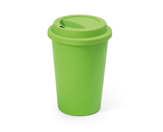 Copo para viagem em fibra de bambu (60%) e PP (40%) (450 mL) corporativo
