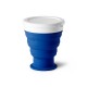 Copo de viagem em silicone e PP (400 mL) personalizado