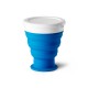 Copo de viagem em silicone e PP (400 mL) personalizado