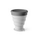 Copo de viagem em silicone com tampa em PP (400 mL) brinde