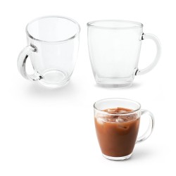 Caneca em vidro (390 mL) personalizado