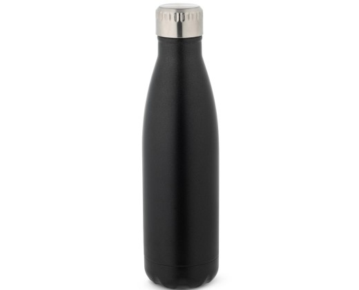 Garrafa térmica em aço inox de parede dupla isolada a vácuo (500 mL) promocional
