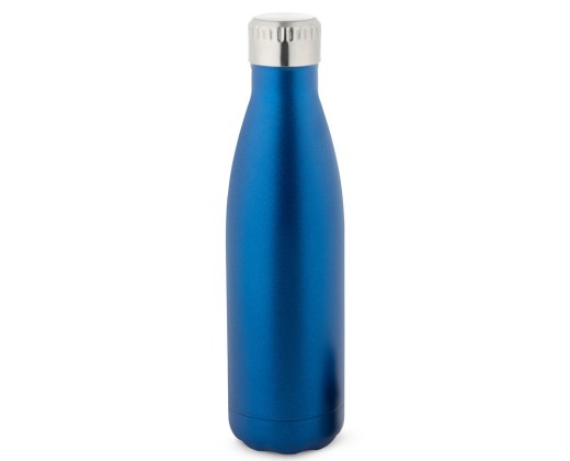 Garrafa térmica em aço inox de parede dupla isolada a vácuo (500 mL) promocional