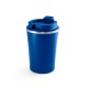 Copo de viagem térmico em aço inox e PP, de parede dupla isolada a vácuo (470 mL) brinde