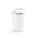 Copo de viagem térmico em aço inox e PP, de parede dupla isolada a vácuo (470 mL) brinde