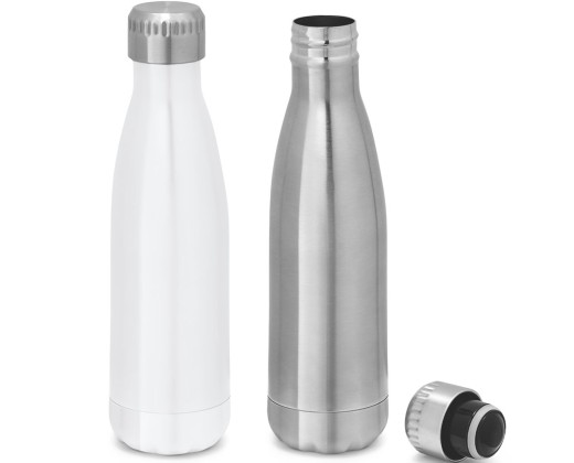 Garrafa térmica para sublimação em aço inox, de parede dupla isolada a vácuo (510 mL) corporativo