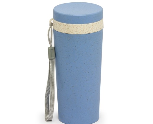 Copo fibra de bambu 350ml com logotipo