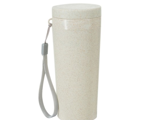 Copo fibra de bambu 350ml com logotipo