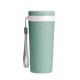 Copo fibra de bambu 350ml com logotipo