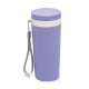 Copo fibra de bambu 350ml para brinde