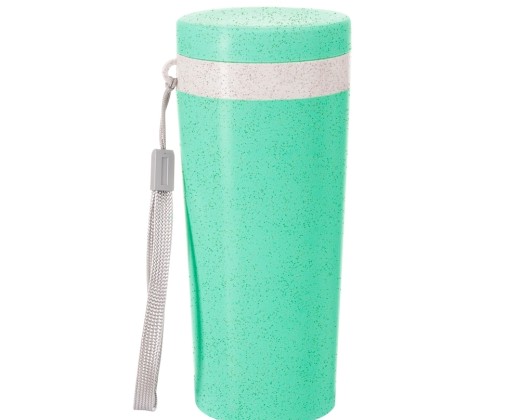 Copo fibra de bambu 350ml para empresas