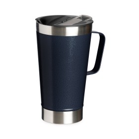 Caneca térmica 500ml *textura com abridor com logotipo