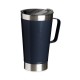 Caneca térmica 500ml *textura com abridor com logotipo