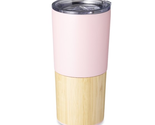 Copo térmico bambu 600ml personalizado