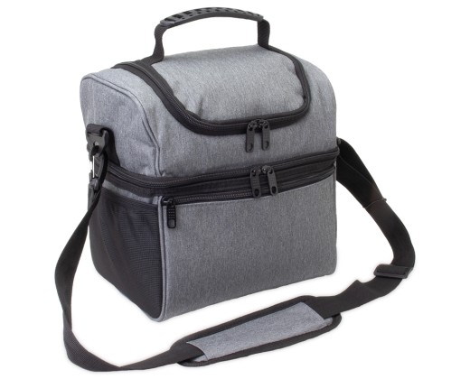 Bolsa térmica dupla 12l com logotipo