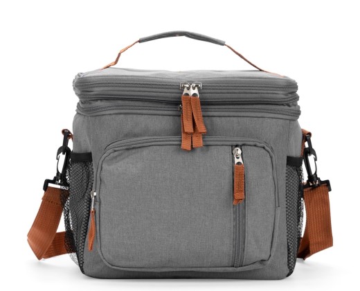 Bolsa térmica dupla expansível 15l promocional