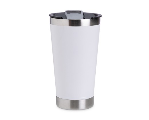 Copo inox 500ml com abridor para empresas