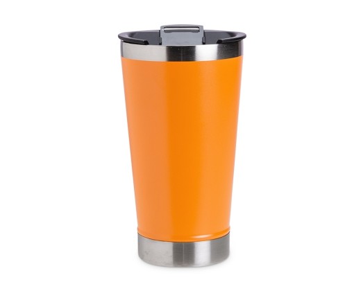 Copo inox 500ml com abridor para empresas