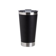 Copo inox 500ml com abridor para empresas