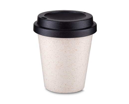Copo fibra de arroz 350ml com logotipo