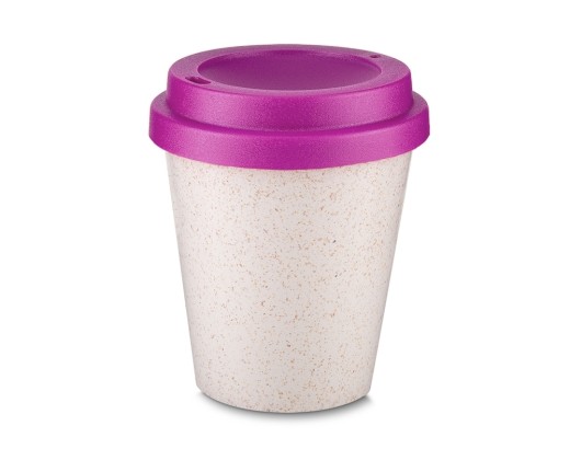Copo fibra de arroz 350ml com logotipo