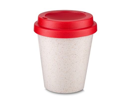Copo fibra de arroz 350ml com logotipo