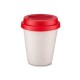 Copo fibra de arroz 350ml com logotipo