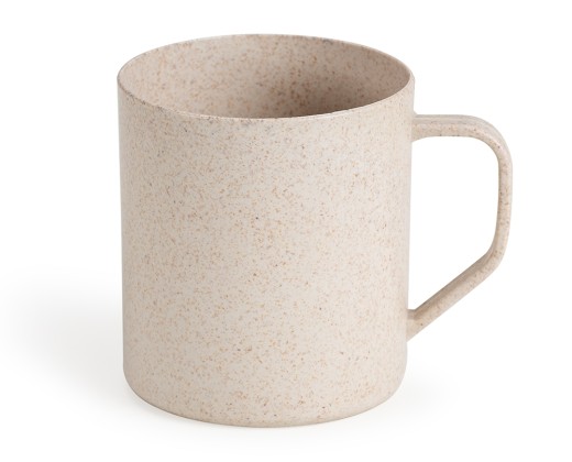 Caneca fibra de arroz 400ml para brinde