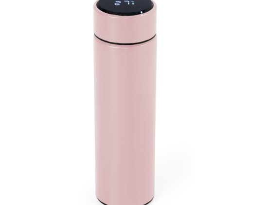 Garrafa térmica 400ml com termômetro personalizado