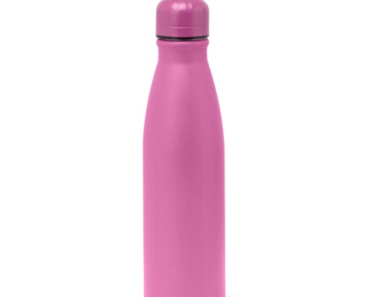 Garrafa lisa fosca aluminio 600ml para empresas