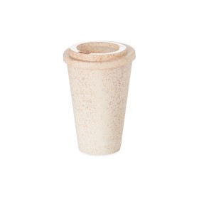 Copo fibra de madeira 400ml promocional