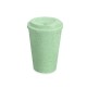 Copo fibra de arroz com tampa 400ml com logotipo