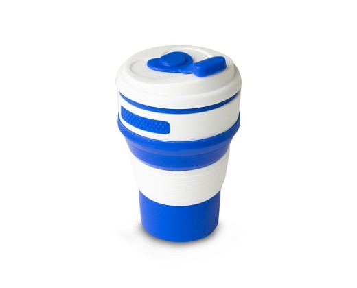 Copo retrátil de silicone 350ml para empresas