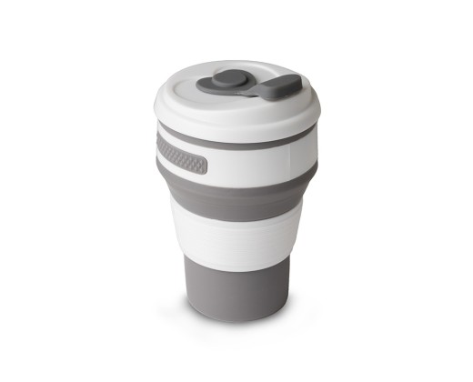 Copo retrátil de silicone 350ml para empresas