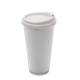Copo plástico duplo 400ml para empresas