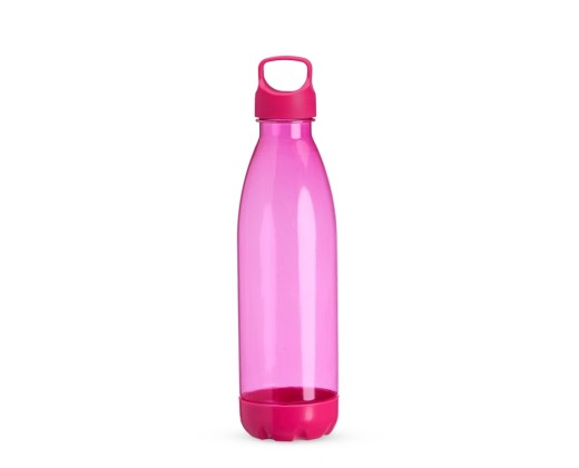 Garrafa plástica translúcida 680ml promocional