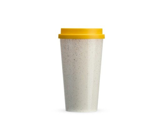 Copo fibra de arroz 550ml com logotipo