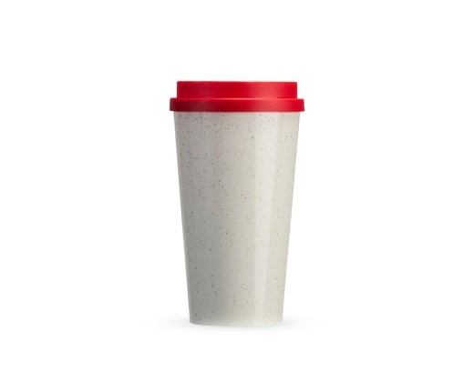 Copo fibra de arroz 550ml com logotipo