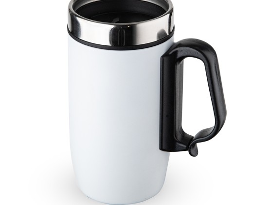 Caneca inox parede dupla 250ml para empresas