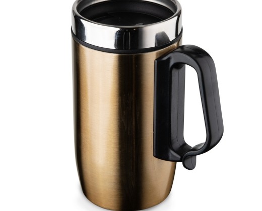 Caneca inox parede dupla 250ml para empresas