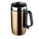 Caneca inox parede dupla 250ml para empresas