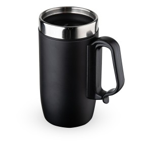 Caneca inox parede dupla 250ml para empresas