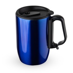 Caneca inox parede dupla 350ml com logotipo
