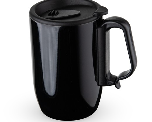 Caneca inox parede dupla 350ml com logotipo